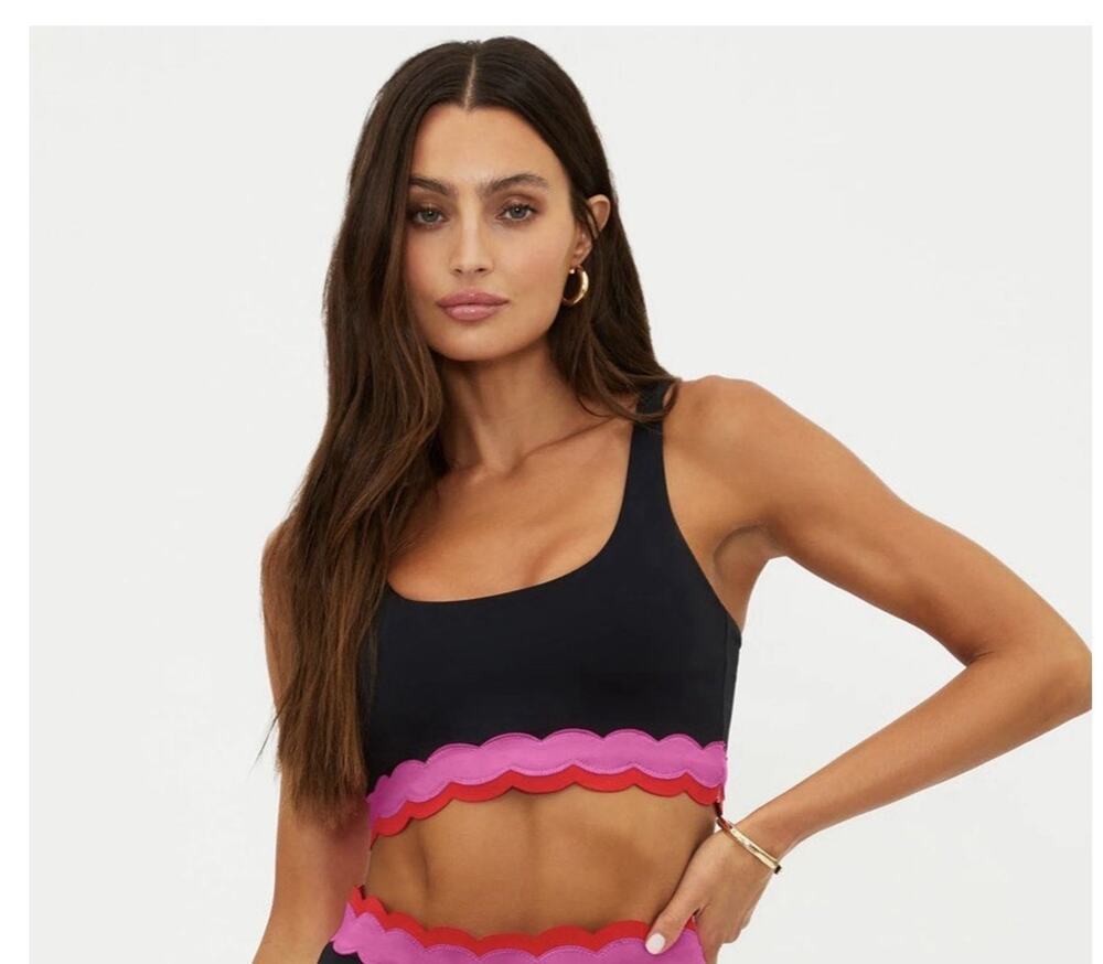 NWT BEACH RIOT Marin Top Electric Wave SIZE Xs (R2)